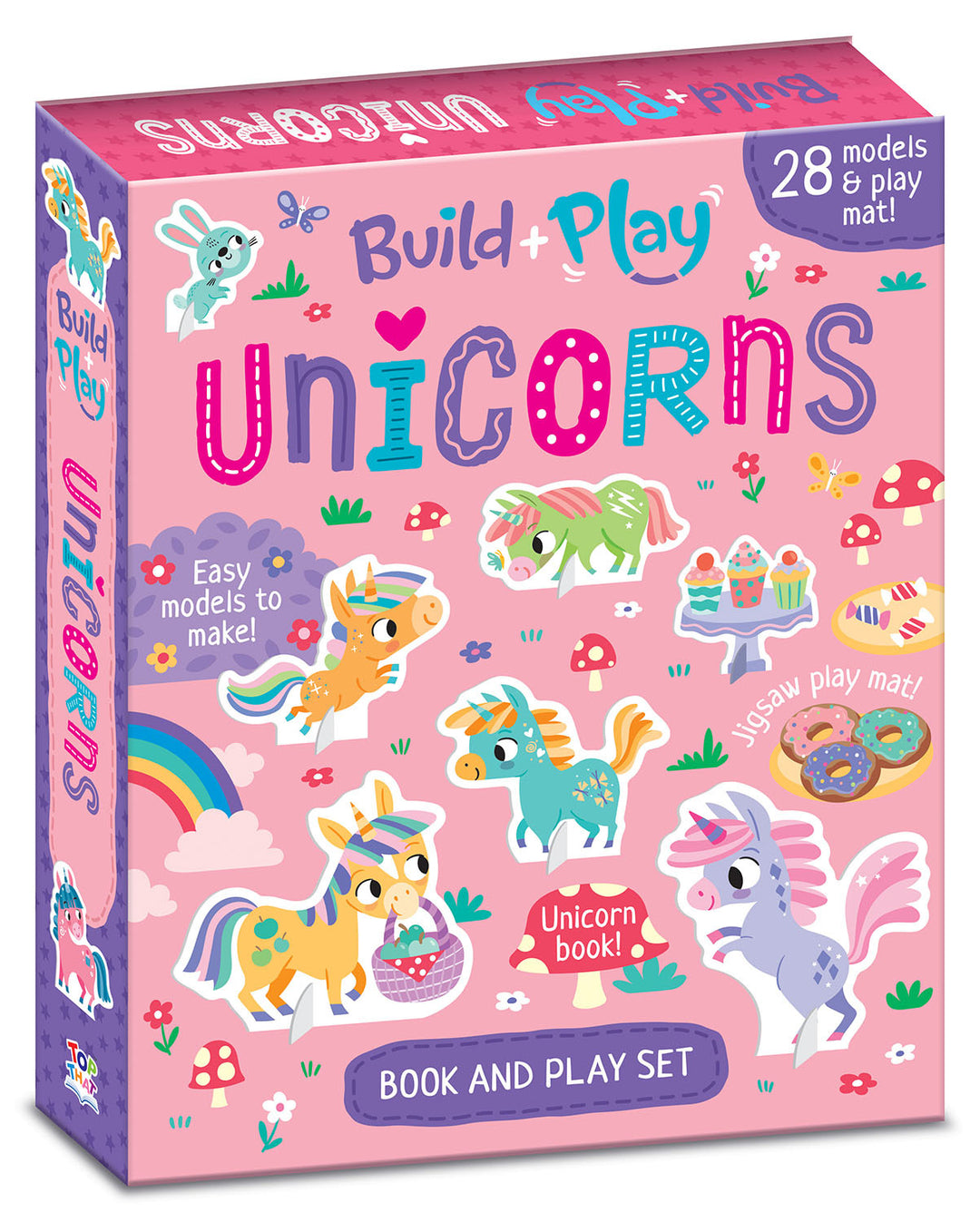 Cover image for Build and Play Unicorns ISBN 9781801056267